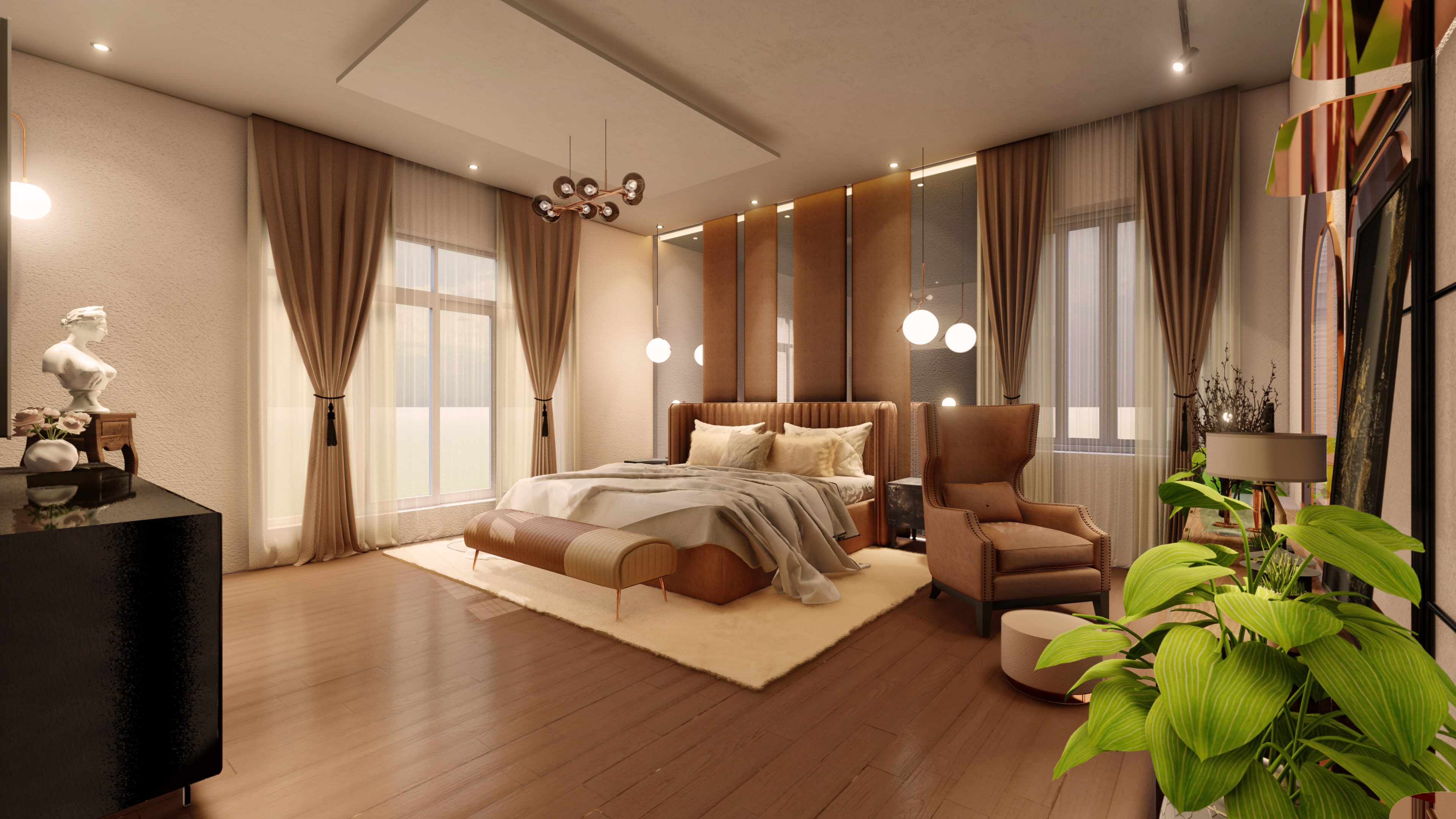 Interior Design Chennai - Modern Living Room